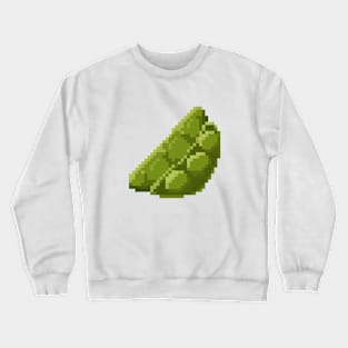 Pixel Art - Green Pea Collection Crewneck Sweatshirt